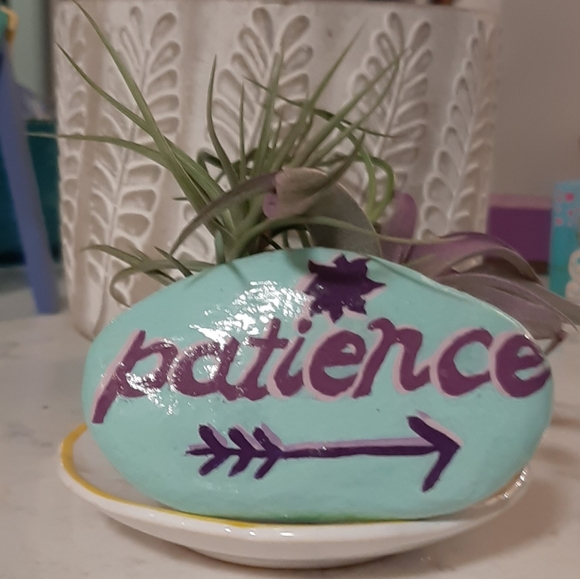 Hand-painted Rock - Picture 1 of 1